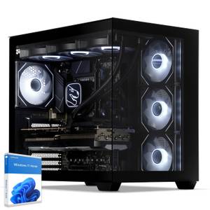 Sedatech UCCN514I1I1HF - Watercooling Gaming-PC (AMD Ryzen 7 9800X3D 8x 4.7GHz (max 5.2GHz), Geforce RTX4060, 32 GB RAM, 2000 GB SSD, Watercooling, Wifi 867Mbits ax) 