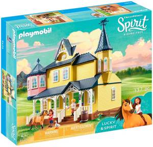 Playmobil Spirit: wild und frei - Luckys glückliches Zuhause (9475) 