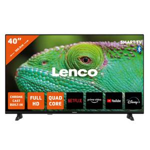 Lenco LED-4044BK LED-Fernseher (102,00 cm/40.0 Zoll, Full HD, Smart-TV)