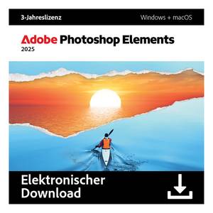 Adobe Photoshop & Premiere Elements 2025 | 3 Jahre