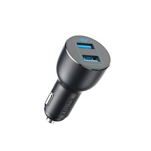 Anker PowerDrive III 2-Port Kfz Ladegerät 36W schwarz 