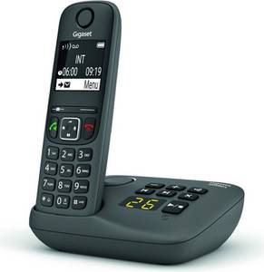 Gigaset AE690A Analoges/DECT-Telefon (Anthrazit) 