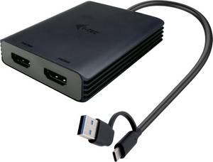 I-tec Dual 4K HDMI Video Adapter CADUAL4KHDMI Display Adapter