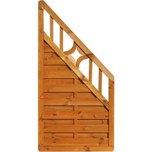 Mr. Gardener Abschlusselement »Usedom«, Fichtenholz/Kiefernholz, HxL: 180 x 90 cm - orange 