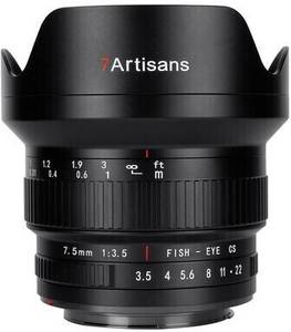 7artisans 7.5mm f3.5 Canon EF-S Fisheye-Objektiv