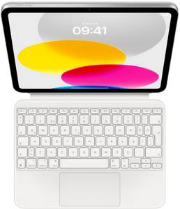 Apple Magic Keyboard Folio weiß für iPad (10. Generation) (TR) Tablet Tastatur