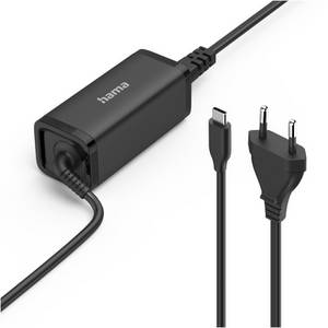 Hama USB-C-Notebook-Netzteil (65W) schwarz 