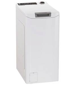 Hoover Waschmaschine Toplader THOS486TM4-S, 8.0 kg, 1400 U/min, Nachlegefunktion, Startzeitvorwahl, Programme: 17 + 3, Gentle Touch 