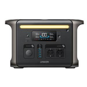 Anker SOLIX F1500 (1536Wh | 1800W) - Tragbare Powerstation - Schwarz