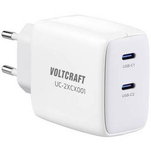 Voltcraft GaN VC-13091940 USB-Ladegerät Innenbereich Ausgangsstrom (max.) 3.25 A 2 x USB-C® 