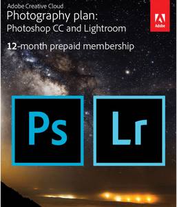 Adobe Creative Cloud Fotografie (1 Jahr) (ESD) Bildbearbeitungsprogramm