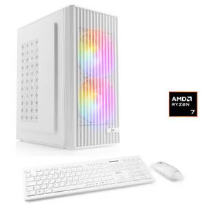 Csl Spectrum V28326 PC (AMD Ryzen 7 9700X, GeForce RTX 4060, 32 GB RAM, 1000 GB SSD, Luftkühlung) 