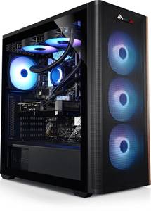Kiebel Wooden Ultra Gaming-PC (Intel Intel Core Ultra 7 265KF, RTX 5070, 32 GB RAM, 2000 GB SSD, Wasserkühlung, WLAN) 
