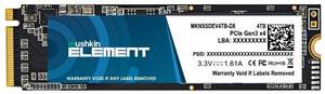 Mushkin Element PCIe 4TB interne SSD-Festplatte