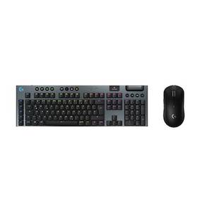 Logitech Gaming Logitech G915 X LIGHTSPEED Linear-Switches, Schwarz + Pro X Superlight 2 Maus - Kabellose Gaming Combo 