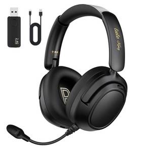 ibettertec Gaming Headset,2,4 GHz, kabelgebundenes Bluetooth-Kopfhörer 