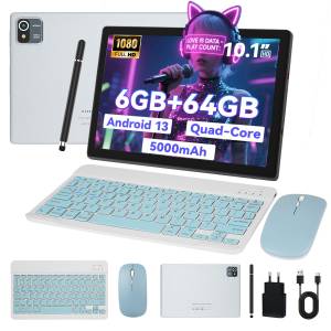 BUFO 10-Zoll-Tablet 6 (2+4)GB+64GB mit Maus, 