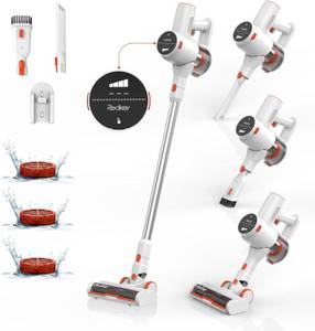 Redroad Akku-Stielstaubsauger 17 lite, 450,00 W, beutellos, Akku Staubsauger, Handstaubsauger, Staubsauger Kabellos,Akkusauger 