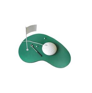 Goods+Gadgets »Computer & Laptop Zubehör« Maus (kabelgebunden, Miniatur 3D Golf Set Gadget) 