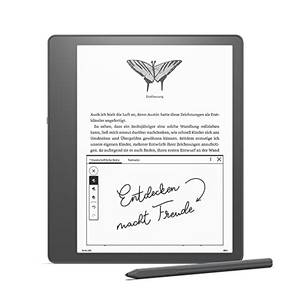  Zertifiziert und generalüberholt Kindle Scribe, der erste Kindle mit Schreibfunktion, mit 10,2-Zoll-Paperwhite-Display mit 300 ppi, mit Premium-Eingabestift | 64 GB 