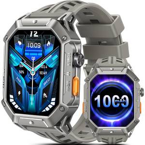 Bambooinn X1 1000mAh Akku Smartwatch Herren 