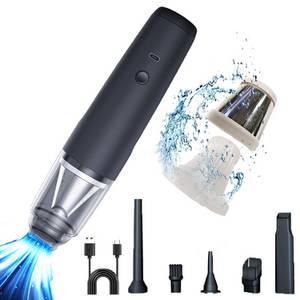 DASKOO Handstaubsauger Staubsauger Kabellos Akkusauger Akku-Staubsauger 12000PA 120W, 120,00 W, beutellos, hohe Saugleistung 