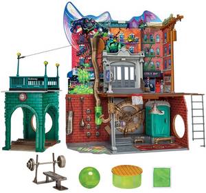 Spin Master Teenage Ninja Turtles Mutant Mayhem Large Playset Sewer Lair (46-83478) Spielfiguren-Gebäude