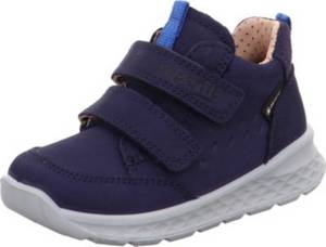 Superfit Baby Sneakers Low BREEZE WMS Weite M4 GORE-TEX  blau-kombi Gr. 22 Jungen Kleinkinder 