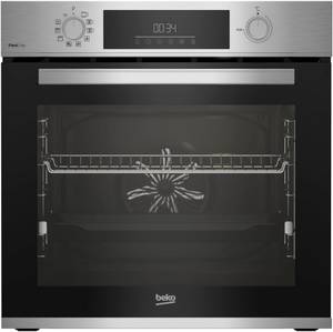 Beko Backofen-Set BBSM12320XMPEF, mit 1-fach-Teleskopauszug, Pyrolyse-Selbstreinigung 