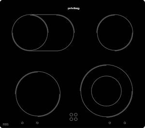 Privileg Elektro-Herd-Set SET PVO 505 IN, Hydrolyse 