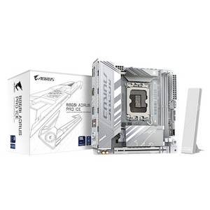 Gigabyte B860I AORUS PRO ICE WIFI6E mITX Mainboard Sockel 1851 DP/HDMI/TB4 