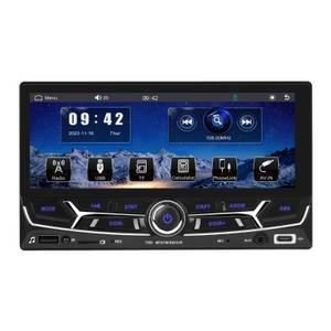 Hikity Universal Car mp5 Player mit Bluetooth FM Radio Receiver 6.86“ Autoradio 