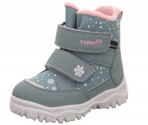 Superfit HUSKY1 Mädchen hellgrün rosa Kinder-Winterschuhe