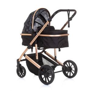 Chipolino Kombikinderwagen 2 in 1 Enigma, Sitz umbaubar, Wickeltasche, bis 22...