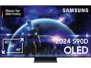  SAMSUNG GQ48S90D OLED TV (Flat, 48 Zoll / 122 cm, 4K, SMART TV, Tizen) 