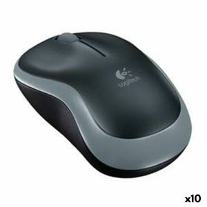 Logitech Maus (Schnurlose Mouse  M185 Grau (10 Stück) 