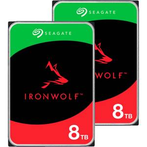 Seagate IronWolf NAS 2 x 8 TB Bundle, Festplatte 