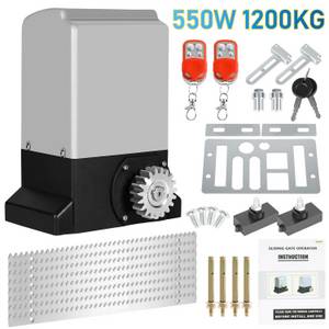 Clanmacy Schiebetorantrieb 550W Torantrieb Toröffner Motor 