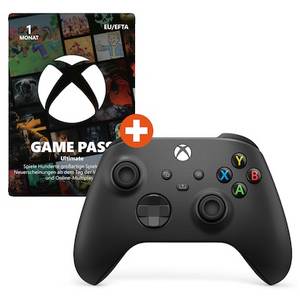 Microsoft Xbox Wireless Controller + GamePass Ultimate (1 Monat) 