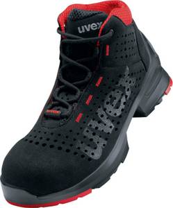 Uvex 1 S1 schwarz/rot (85478) Sicherheitsstiefel