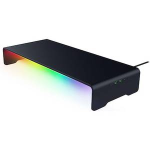 Razer Monitor Stand Chroma - Aluminium-Monitor-Ständer mit 4-fach-USB-C-Hub, Powered by  Chroma™ RGB 