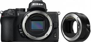 Nikon Z 50 Body + FTZ II spiegellose Systemkamera