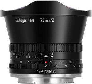 TTArtisan 7.5mm f2 Sony E Fisheye-Objektiv