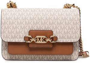 Michael Kors Heather (30S2G7HL3B) vanilla/acorn Umhängetasche