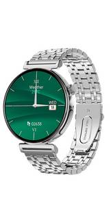 Knauermann Pro 3 MINI (2024) Smartwatch, mit Wechselband aus weichem Silikon und Ladekabel, Gesundheitsfunktionen 