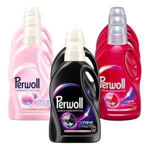 Sonstiges Perwoll Flüssigwaschmittel 27 WL, verschiedene Sorten, 8er Pack 