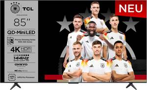 Tcl 85Q6CX1 Mini-LED-Fernseher (215 cm/85 Zoll, Google TV, Smart-TV) 