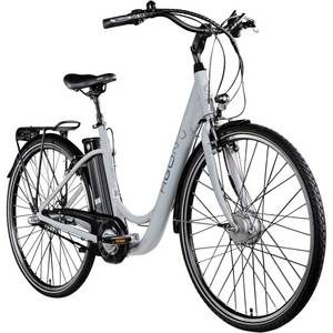 agon Aurora 28 Zoll E-Bike 28 Zoll Citybike bis 115 km Damen Herren 150 - 175 cm Pedelec Elektrofahrrad 3 Gang und Beleuchtung StVZO 