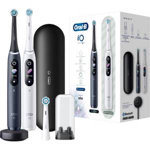 Braun Oral-B iO Series 8 Duo, Elektrische Zahnbürste