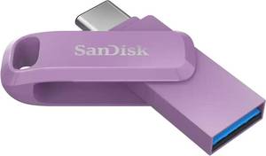 Sandisk Ultra Dual Drive Go Type-C 256GB Lavender USB-3.0-Stick